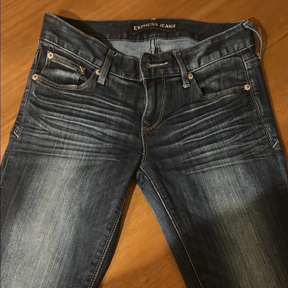 Express Women's Blue Jeans